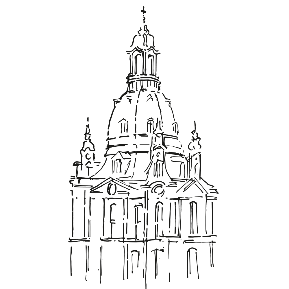 Frauenkirche_Vektor_Black